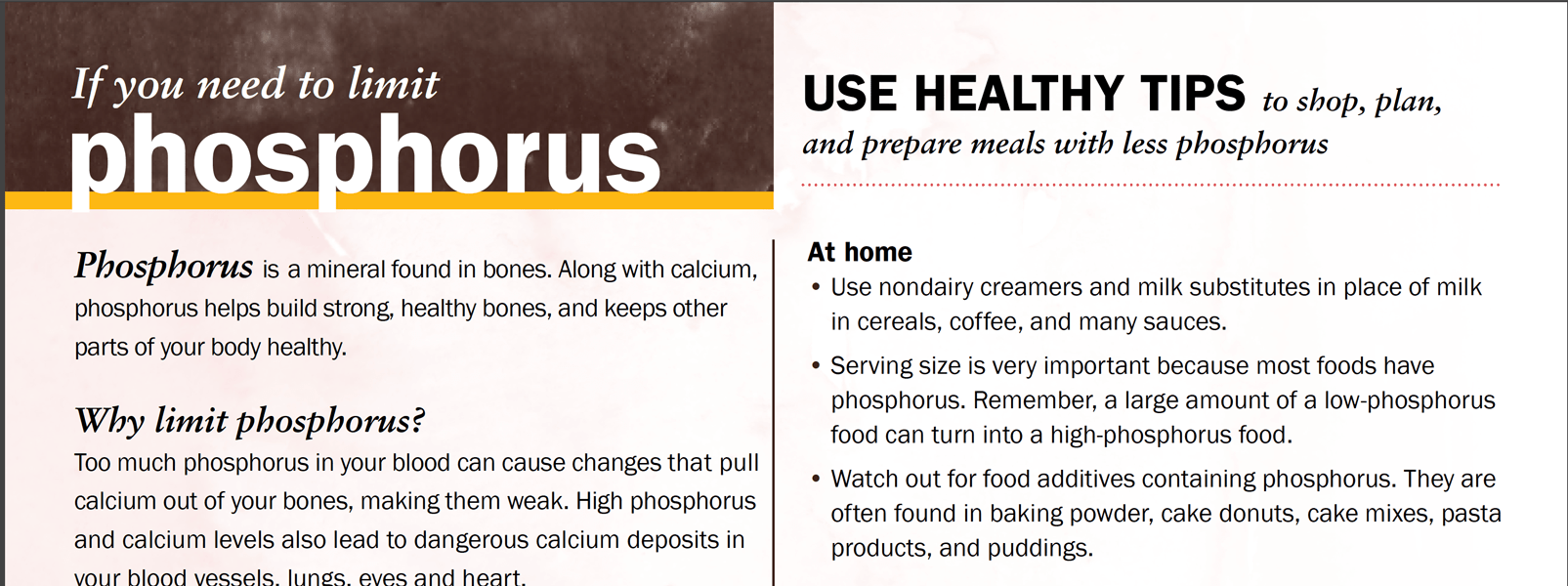 low-phosphorus-diet-screenshot Low Phosphorus diet screenshot