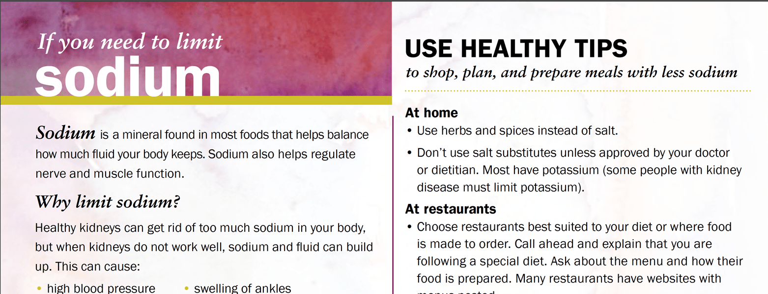 low-sodium-diet-guide-screenshot Low Sodium Diet Screenshot